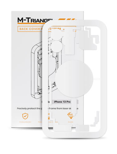 Laser Machine Protection Mold Compatible For iPhone 13 Pro Max (M-Triangel)