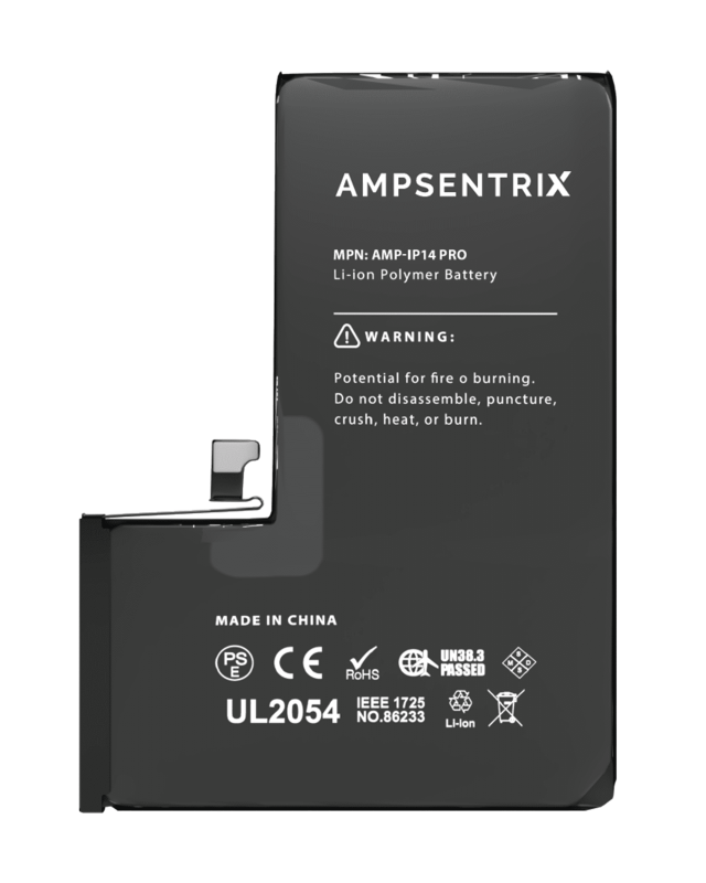 Replacement Battery Compatible For iPhone 14 Pro (AmpSentrix Basic)
