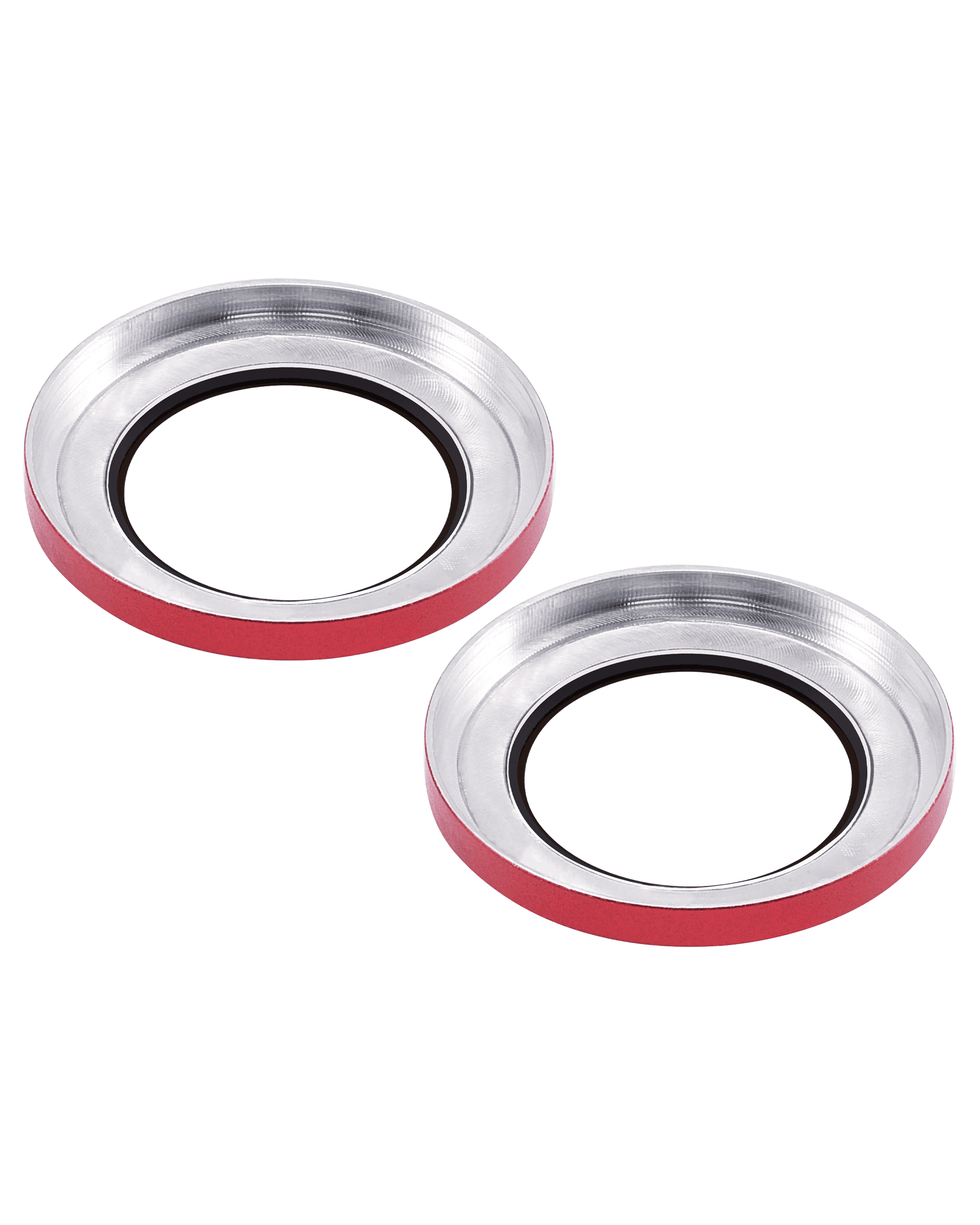 Casper Camera Lens Protector Compatible For iPhone 14 / 14 Plus (Red) (Clear)
