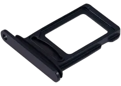 Dual Sim Card Tray Compatible For iPhone 14 / 14 Plus (Midnight)
