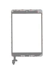Digitizer With IC Chip & Home Button Pre-Installed Compatible For iPad Mini 1 / iPad Mini 2 (Aftermarket Plus) (White)