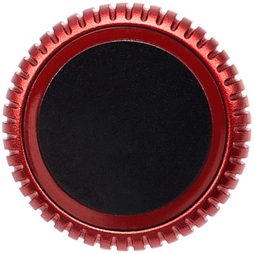 Crown Nut Compatible For Watch Series 6 (40MM / 44MM) (LTE Version) (Black / Red)