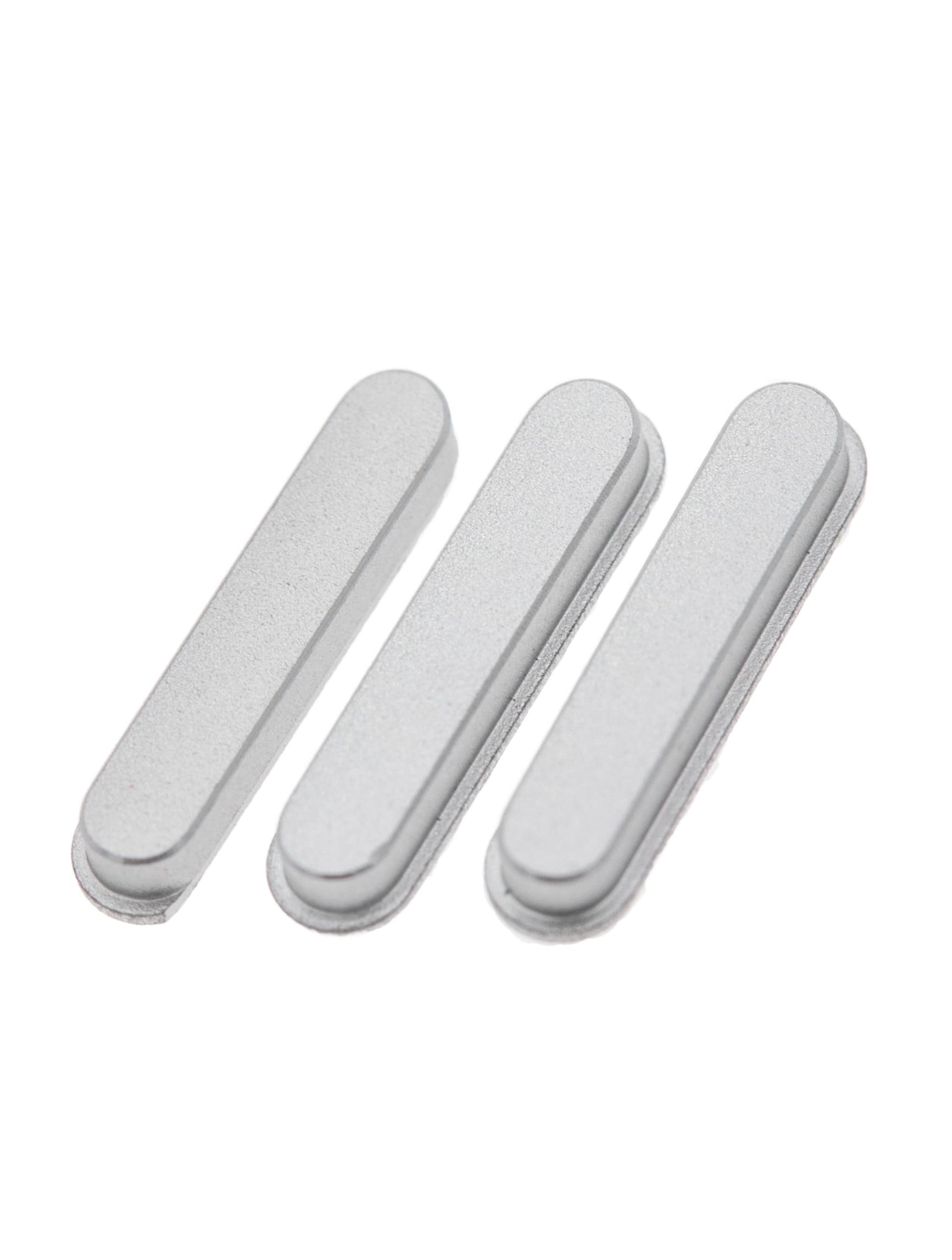 Hard Buttons Set (Power / Volume) Compatible For iPad Pro 12.9" 1st Gen (2015) / iPad Air 2 (Silver)