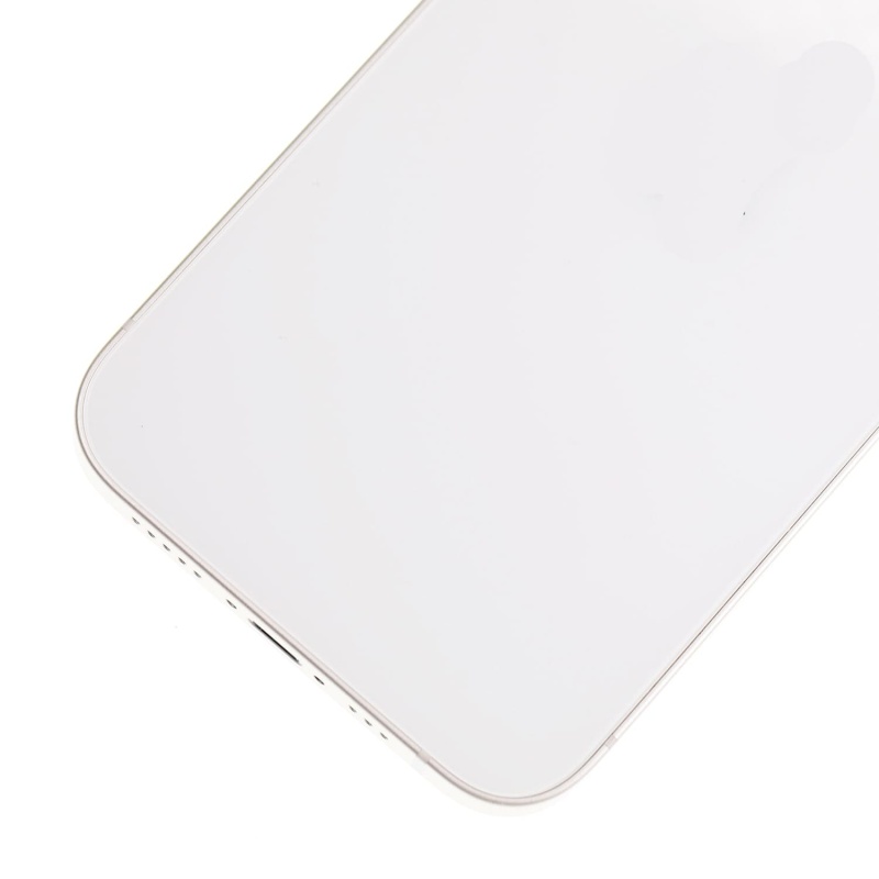 Back Housing W/ Small Components Pre-Installed Compatible For iPhone 13 (US Version) (Used OEM Pull: Grade B) (Starlight)