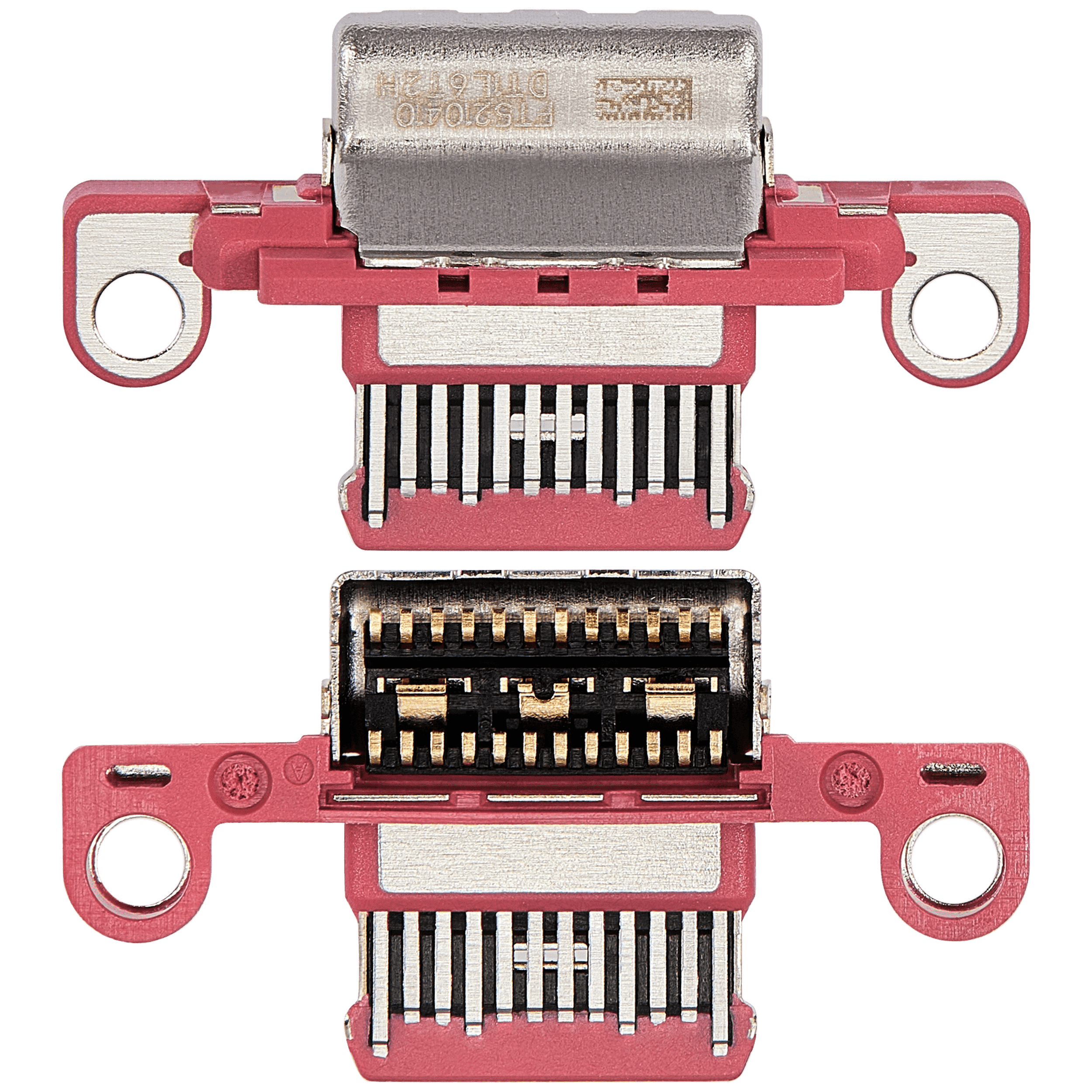 Charging Port Only Compatible For iPad 10 (2022) (Soldering Required) (Pink) (10 Pack)