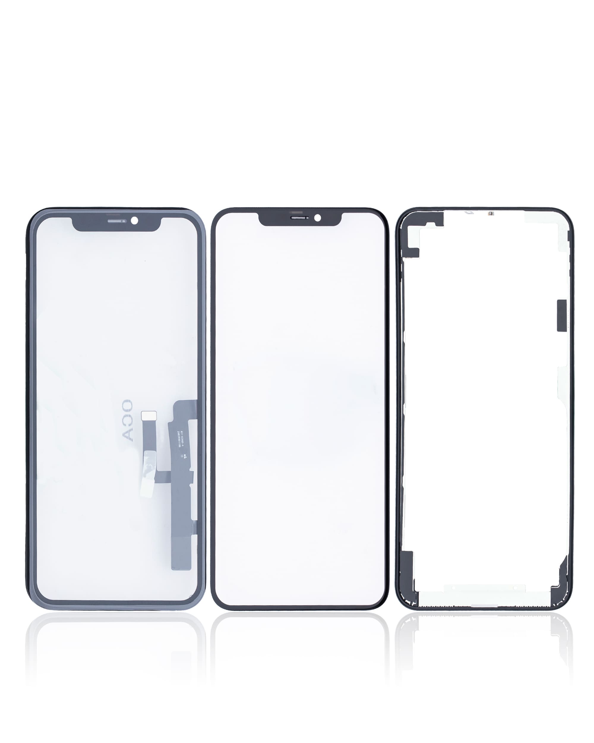 5 in 1 (Front Glass + OCA + Frame + Digitizer + OCA Pre-Installed) Compatible For iPhone 11 (OCA Master)