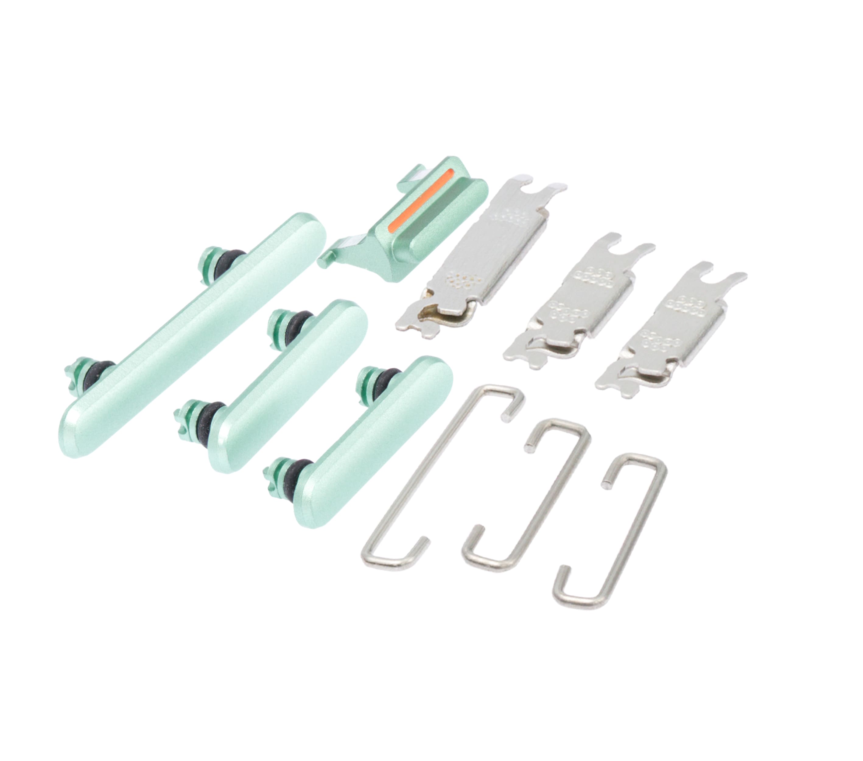 Hard Buttons (Power / Volume / Switch) Compatible For iPhone 11 (Green)