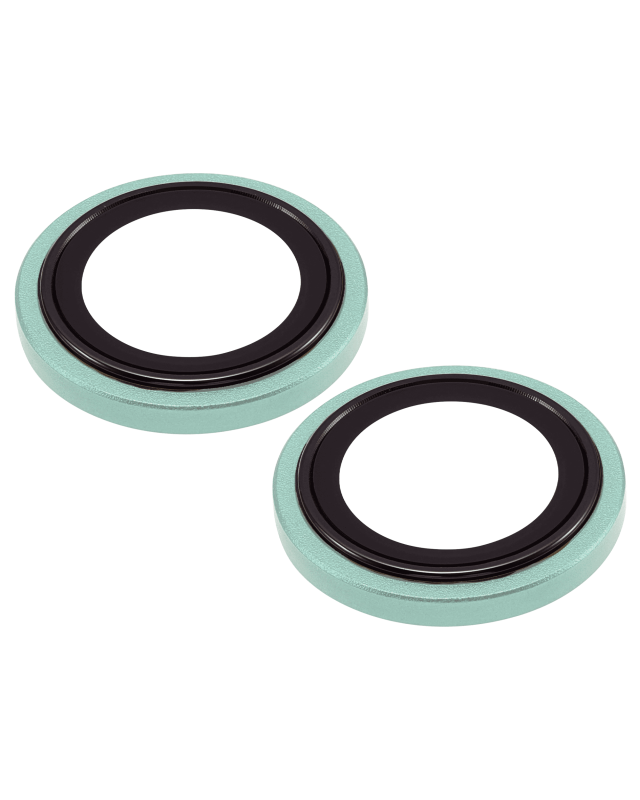 Casper Camera Lens Protector Compatible For iPhone 15 / 15 Plus (blue) (Clear)