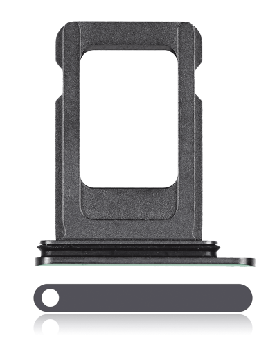 Single Sim Card Tray Compatible For iPhone 11 Pro / 11 Pro Max (Midnight Green)