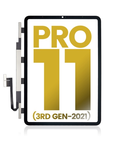 Digitizer Compatible For iPad Pro 11" 3rd Gen (2021) (Glass Separation Required) (Premium) (All Colors)