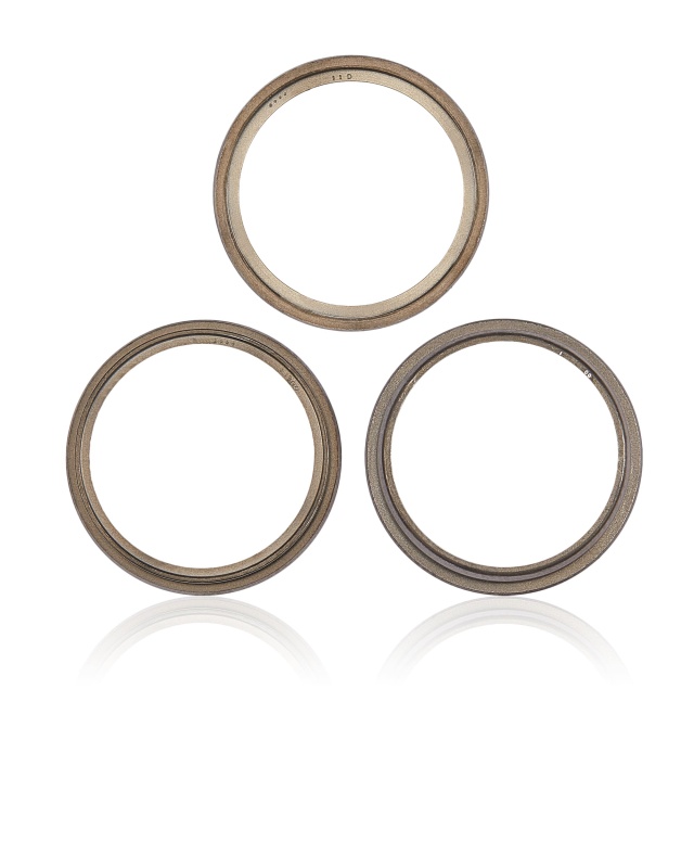 Back Camera Bezel Ring Only Compatible For iPhone 14 Pro / 14 Pro Max (Gold) (3 Piece Set)