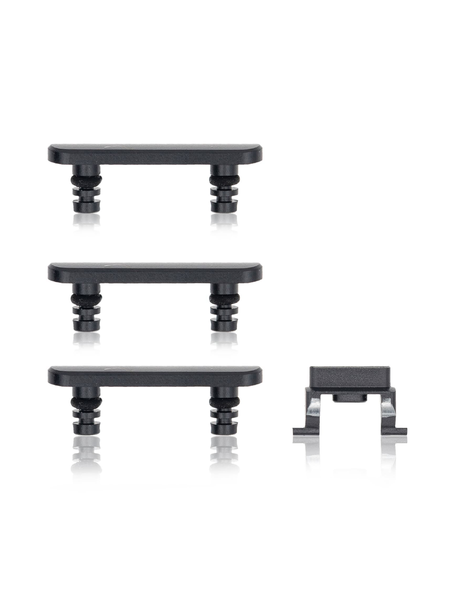 Hard Buttons (Power / Volume / Switch) Compatible For iPhone 8 (Space Gray)
