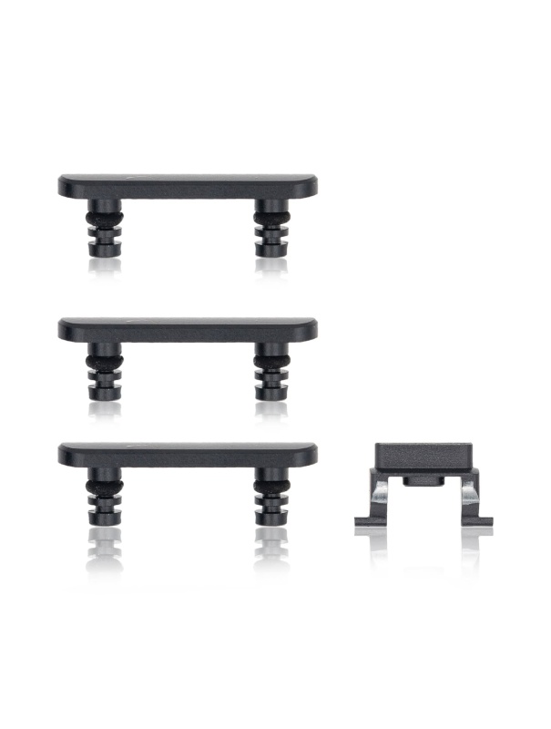 Hard Buttons (Power / Volume / Switch) Compatible For iPhone 8 (Space Gray)