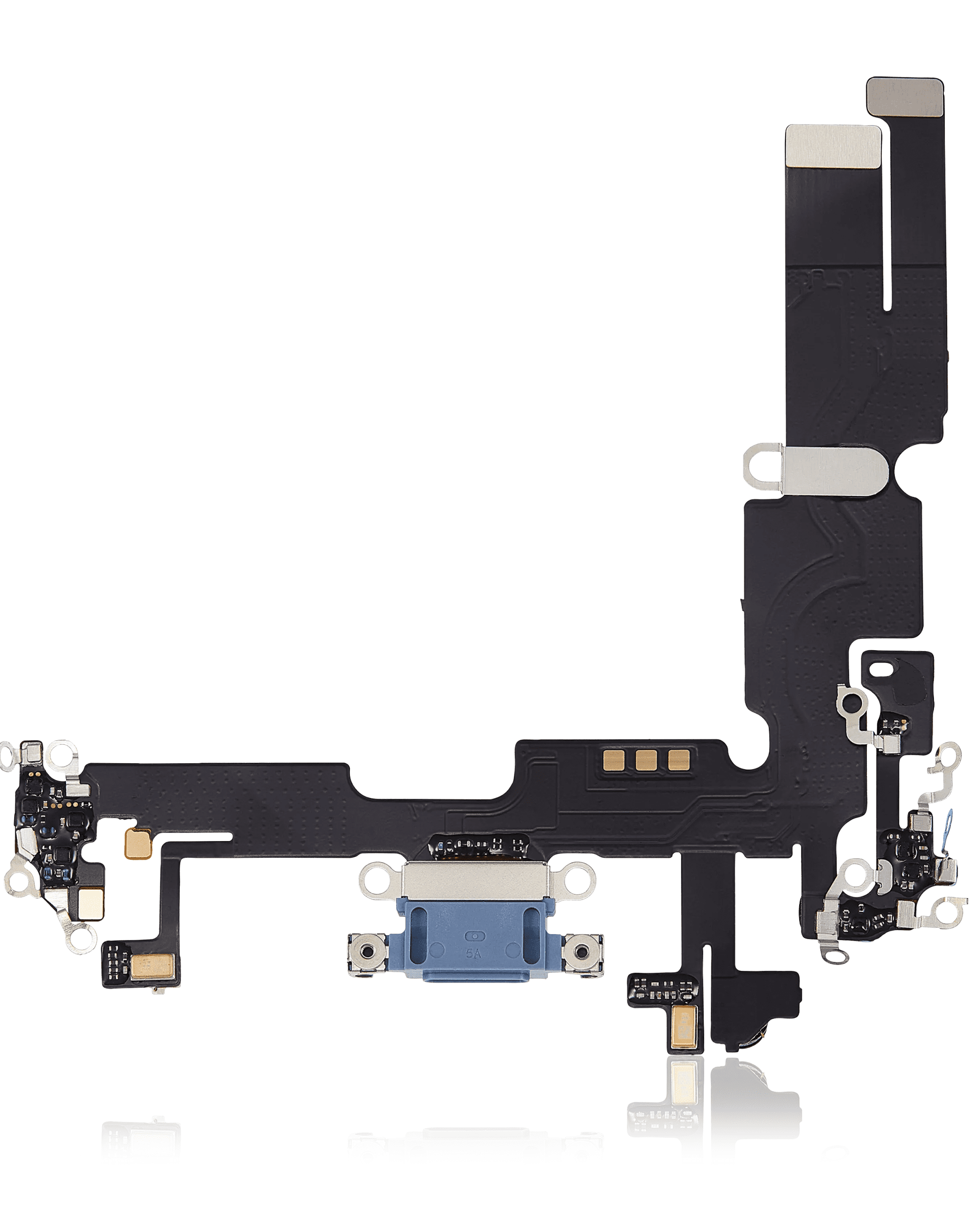 Charging Port Flex Cable Compatible For iPhone 14 Plus (Aftermarket Plus) (Blue)