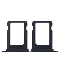 Single Sim Card Tray Compatible For iPhone 13 Mini (Midnight)