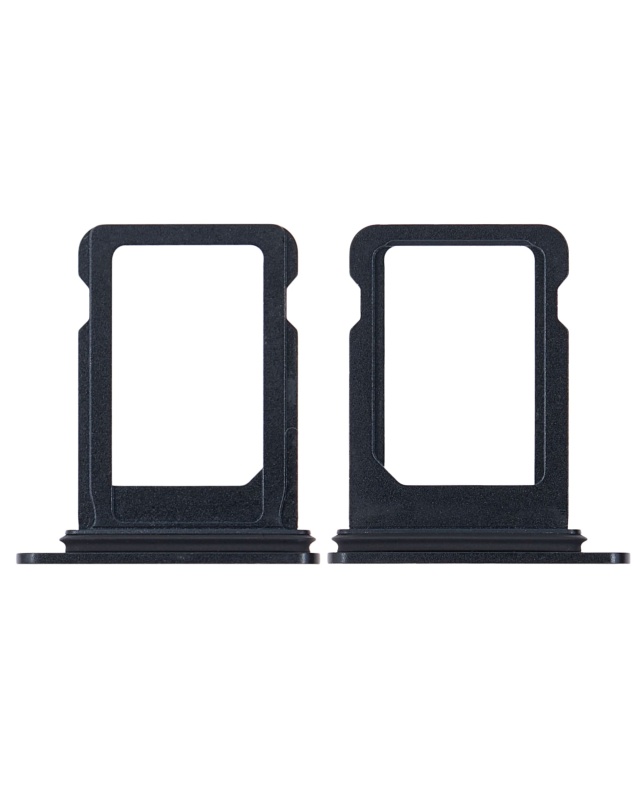 Single Sim Card Tray Compatible For iPhone 13 Mini (Midnight)