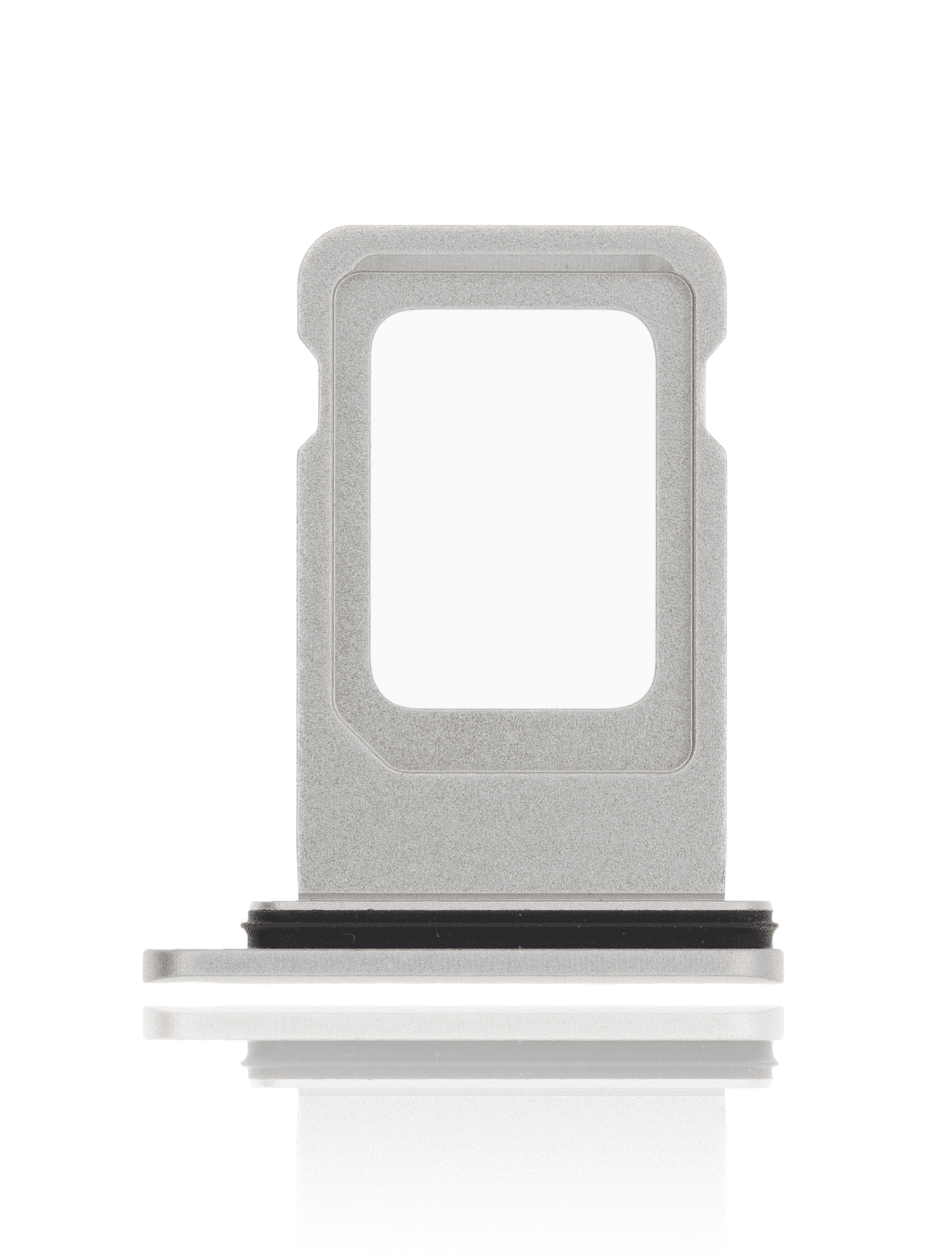 Single Sim Card Tray Compatible For iPhone 11 (White)