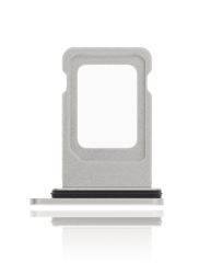 Single Sim Card Tray Compatible For iPhone 11 (White)