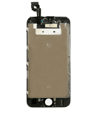LCD Assembly With Steel Plate Compatible For iPhone 6S (Aftermarket) (Black)