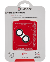 Casper Camera Lens Protector Compatible For iPhone 13 / 13 Mini (Alpine Green) (Clear)