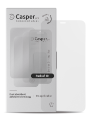 Casper Pro Tempered Glass Compatible For iPhone XR / 11 (10 Pack) (Matte)
