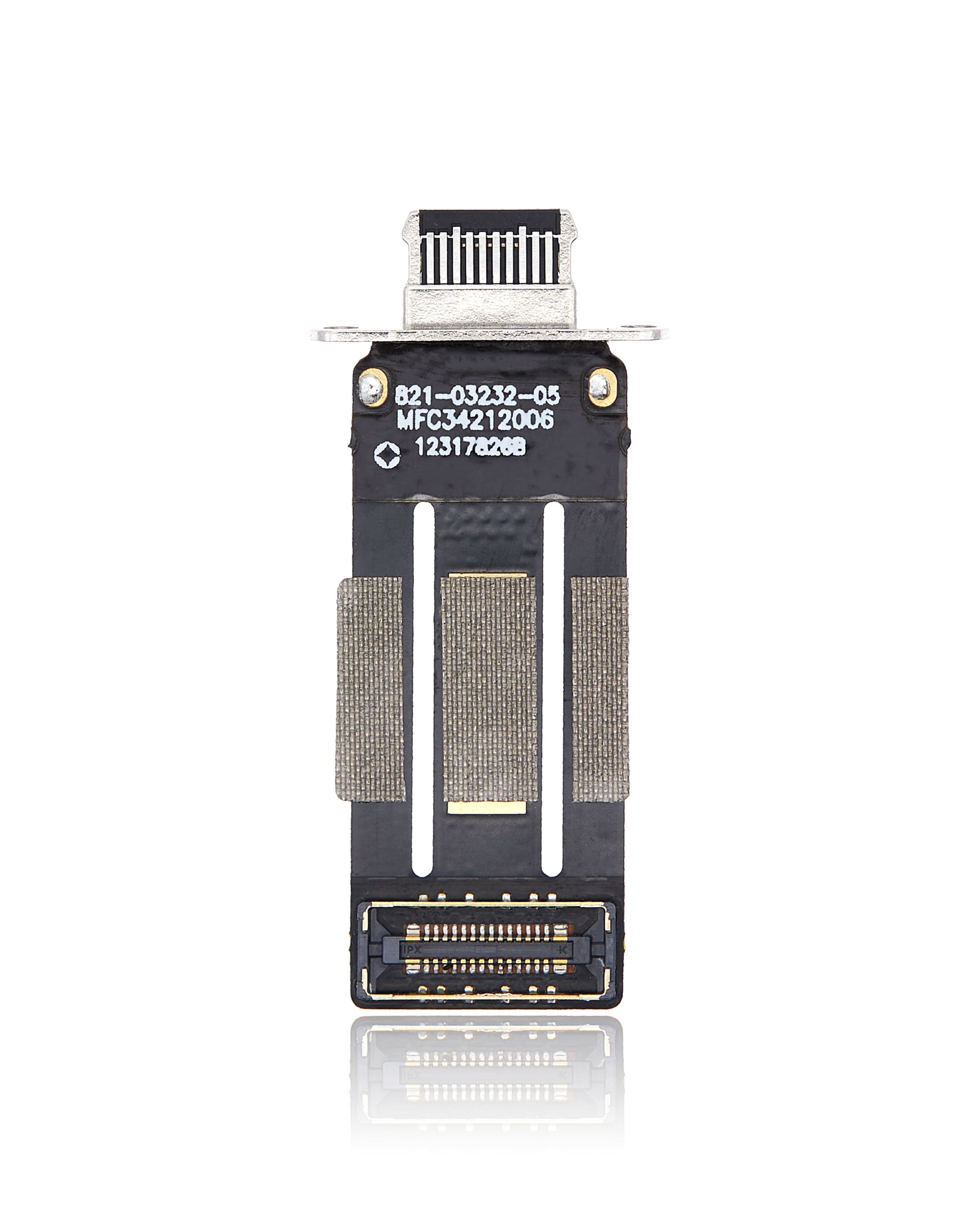 Charging Port Flex Cable Compatible For iPad Mini 6 (Aftermarket Plus) (Space Gray)