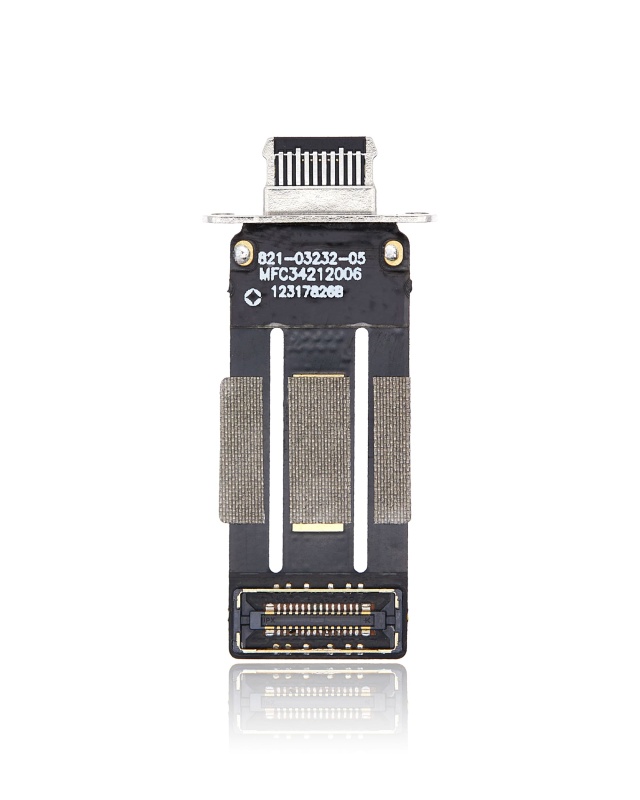 Charging Port Flex Cable Compatible For iPad Mini 6 (Aftermarket Plus) (Space Gray)