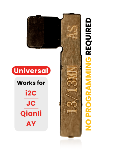 Pre-Programmed Universal Battery Tag-On Flex (Soldering Not Required) Compatible For iPhone 13 / 13 Mini (AmpSentrix) (Compatible With I2C, JCID, Qianli)