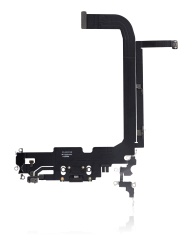 Charging Port Flex Cable Compatible For iPhone 13 Pro Max (Used OEM Pull) (Graphite)
