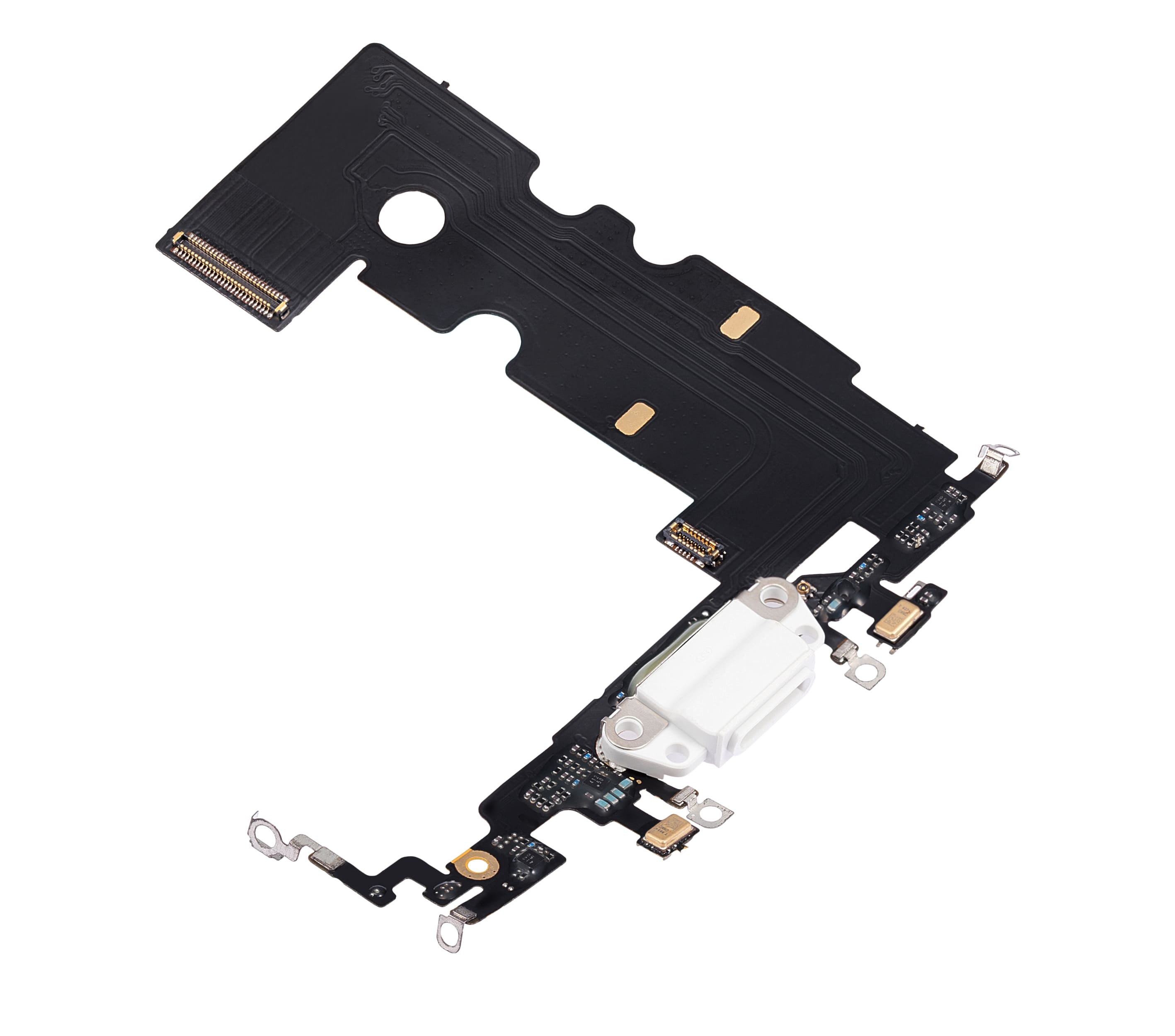 Charging Port Flex Cable Compatible For iPhone SE (2020) (Aftermarket Plus) (White)