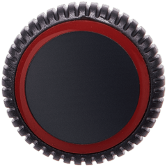 Crown Nut Compatible For Watch Series 4 / Series 5 / Series 6 (40MM / 44MM) (LTE Version) (Black)
