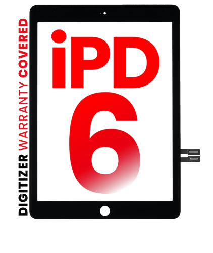 Digitizer Compatible For iPad 6 (2018) (Aftermarket Pro: XO7) (Black)