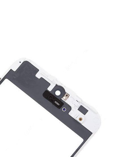 3 in 1 (Front Glass + Frame + OCA Pre-Installed) Compatible For iPhone 5 (2 Pack) (White)