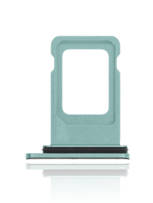 Single Sim Card Tray Compatible For iPhone 11 (Green)