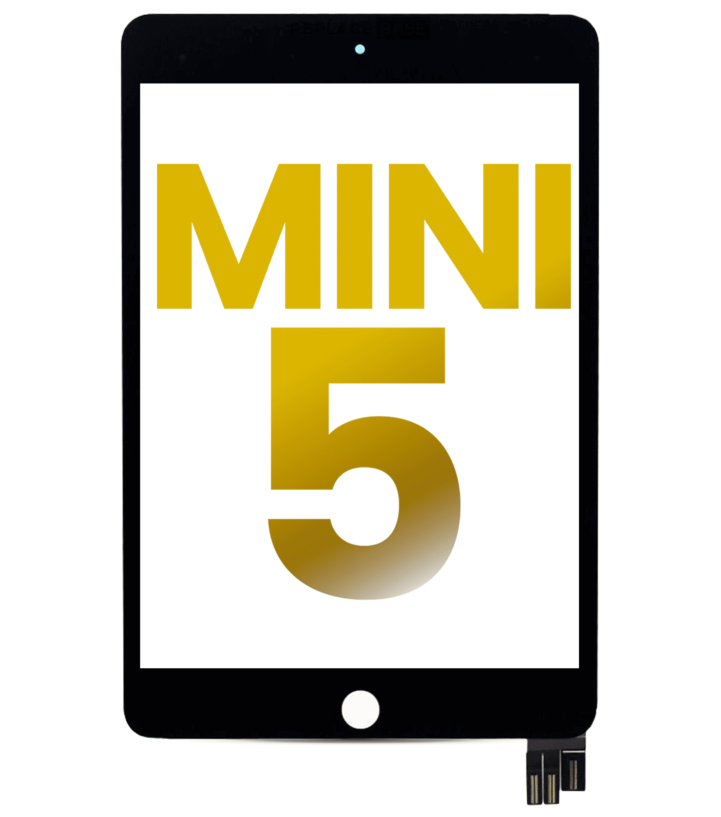 Digitizer Compatible For iPad Mini 5 (Glass Separation Required) (Premium) (Black)