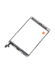 Digitizer With IC Chip & Home Button Pre-Installed Compatible For iPad Mini 1 / iPad Mini 2 (Aftermarket Plus) (White)