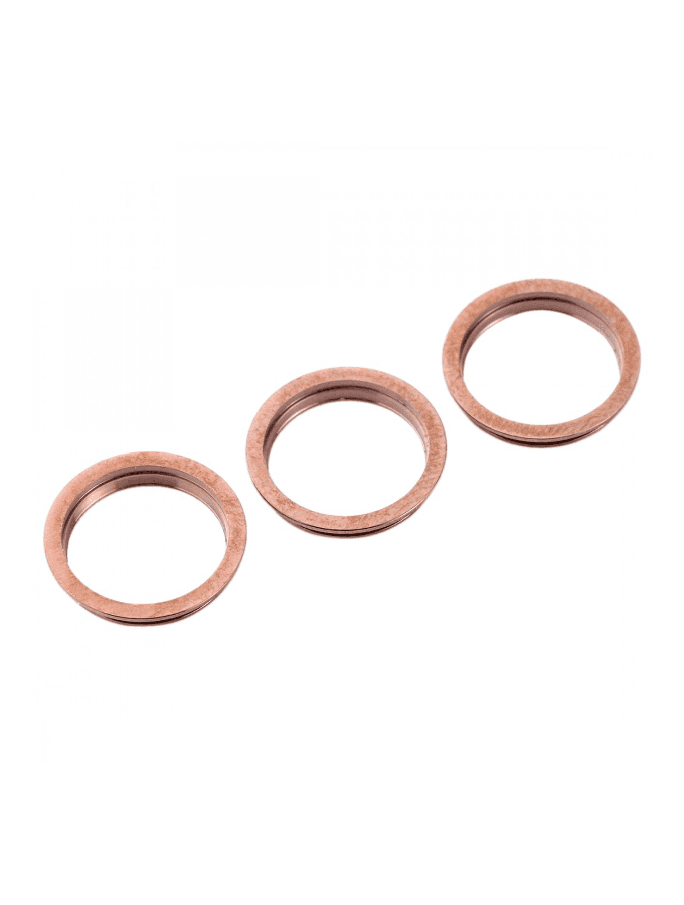 Back Camera Bezel Ring Only Compatible For iPhone 11 Pro / 11 Pro Max (Gold) (3 Piece Set) (10 Pack)