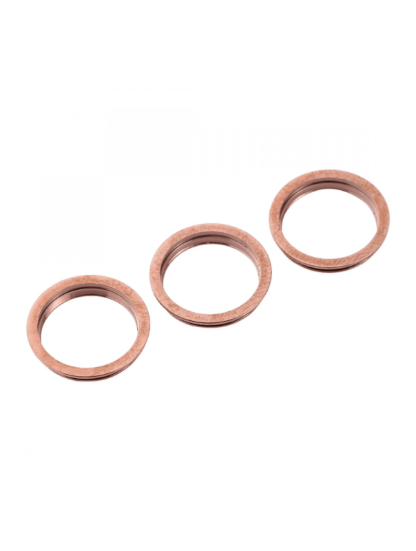 Back Camera Bezel Ring Only Compatible For iPhone 11 Pro / 11 Pro Max (Gold) (3 Piece Set) (10 Pack)