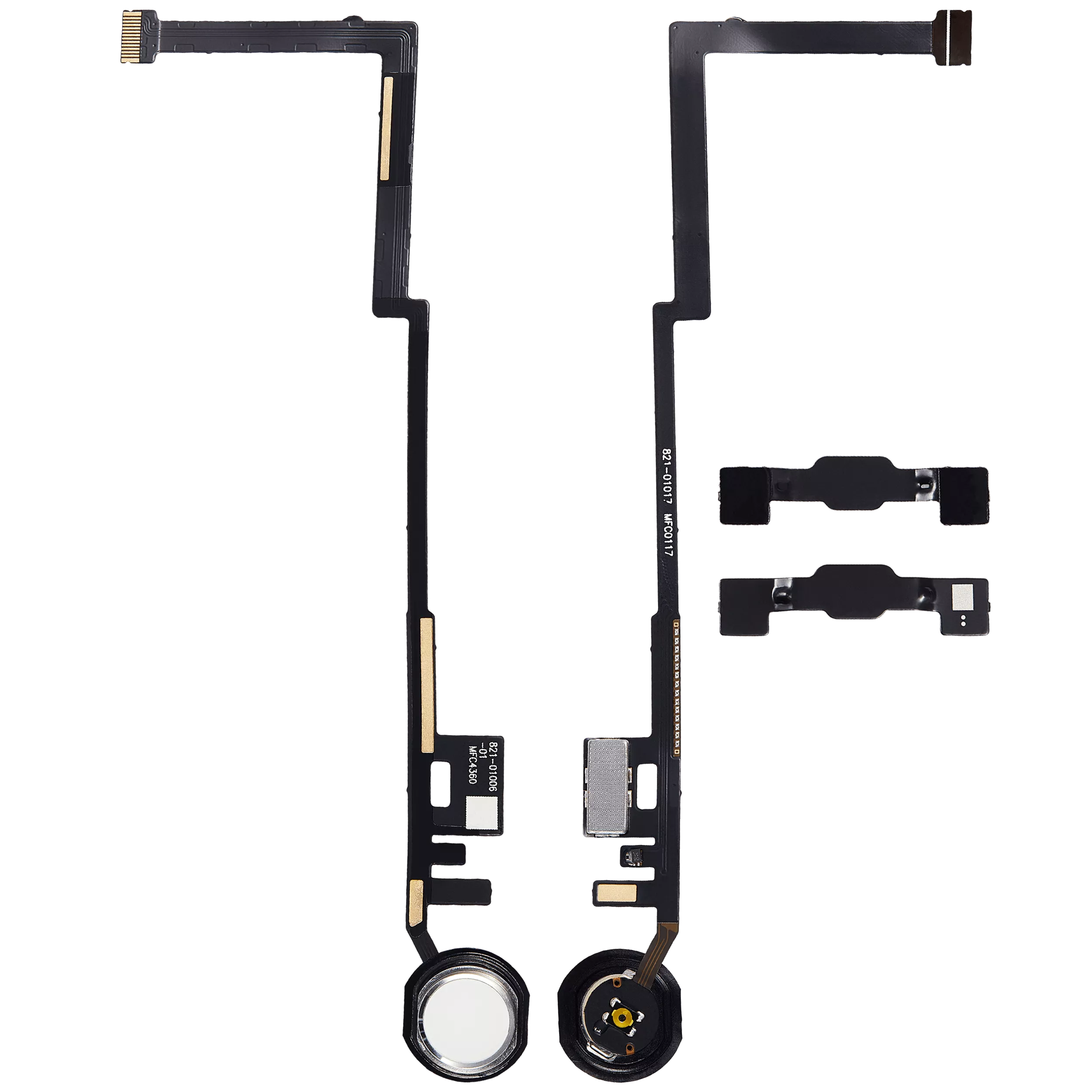 Home Button Flex Cable Compatible For iPad 5 (2017) / iPad 6 (2018) (Aftermarket Plus) (White)
