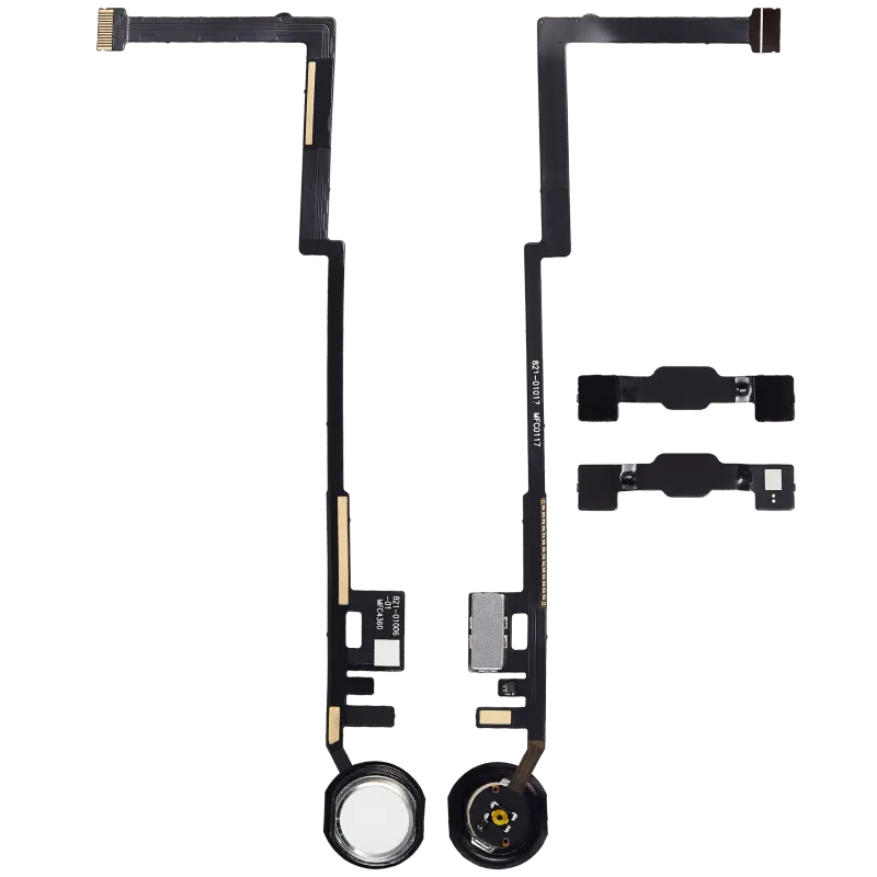 Home Button Flex Cable Compatible For iPad 5 (2017) / iPad 6 (2018) (Aftermarket Plus) (White)