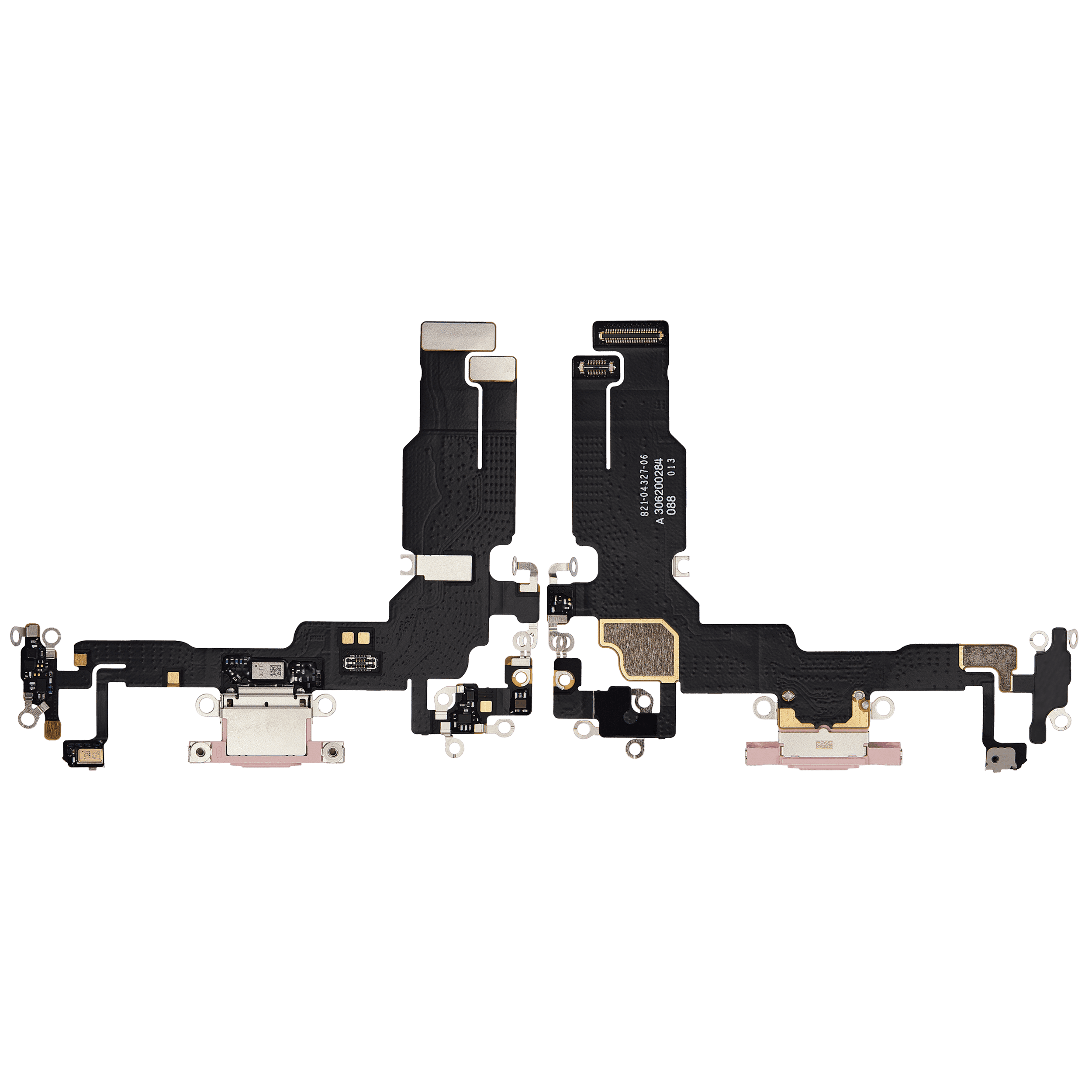 Charging Port Flex Cable Compatible For iPhone 15 (Premium) (Pink)