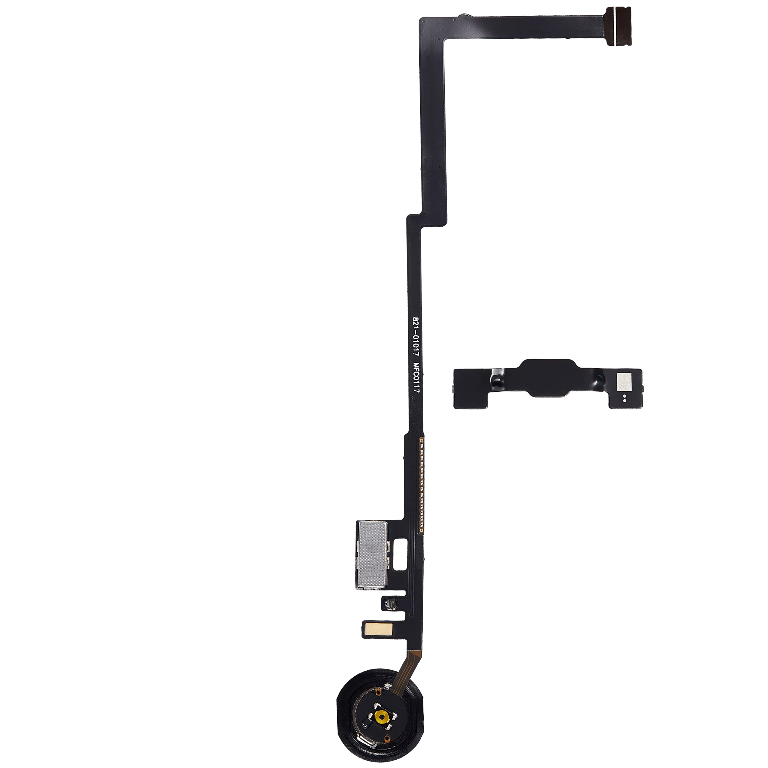 Home Button Flex Cable Compatible For iPad 5 (2017) / iPad 6 (2018) (Aftermarket Plus) (Gold)