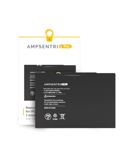 Replacement Battery Compatible For iPad Air 1 / iPad 5 (2017) / iPad 6 (2018) / iPad 7 (2019) / iPad 8 (2020) / iPad 9 (2021) (AmpSentrix Pro)