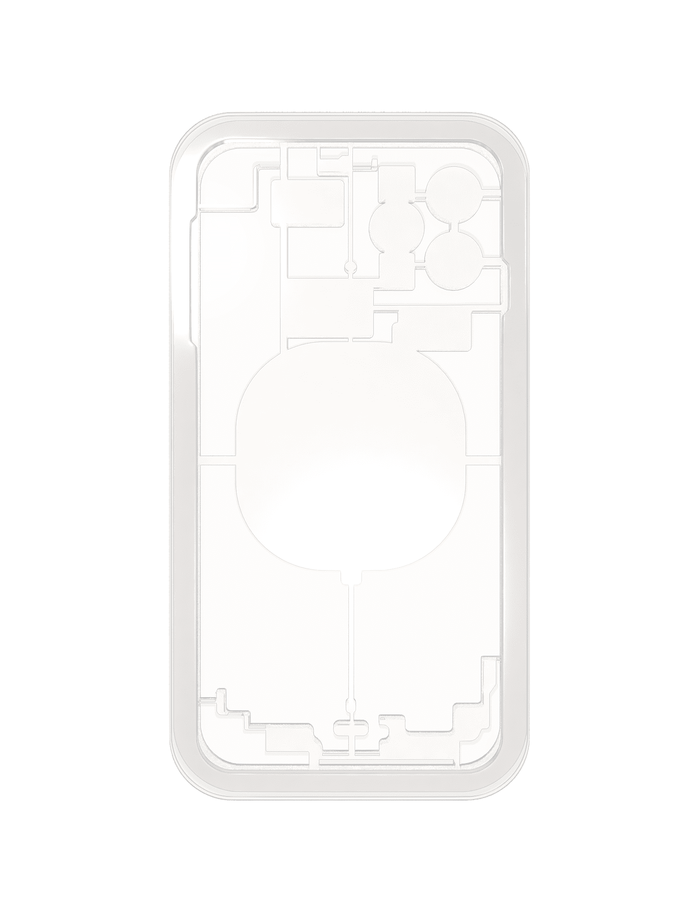 Laser Machine Protection Mold Compatible For iPhone 11 (M-Triangel)