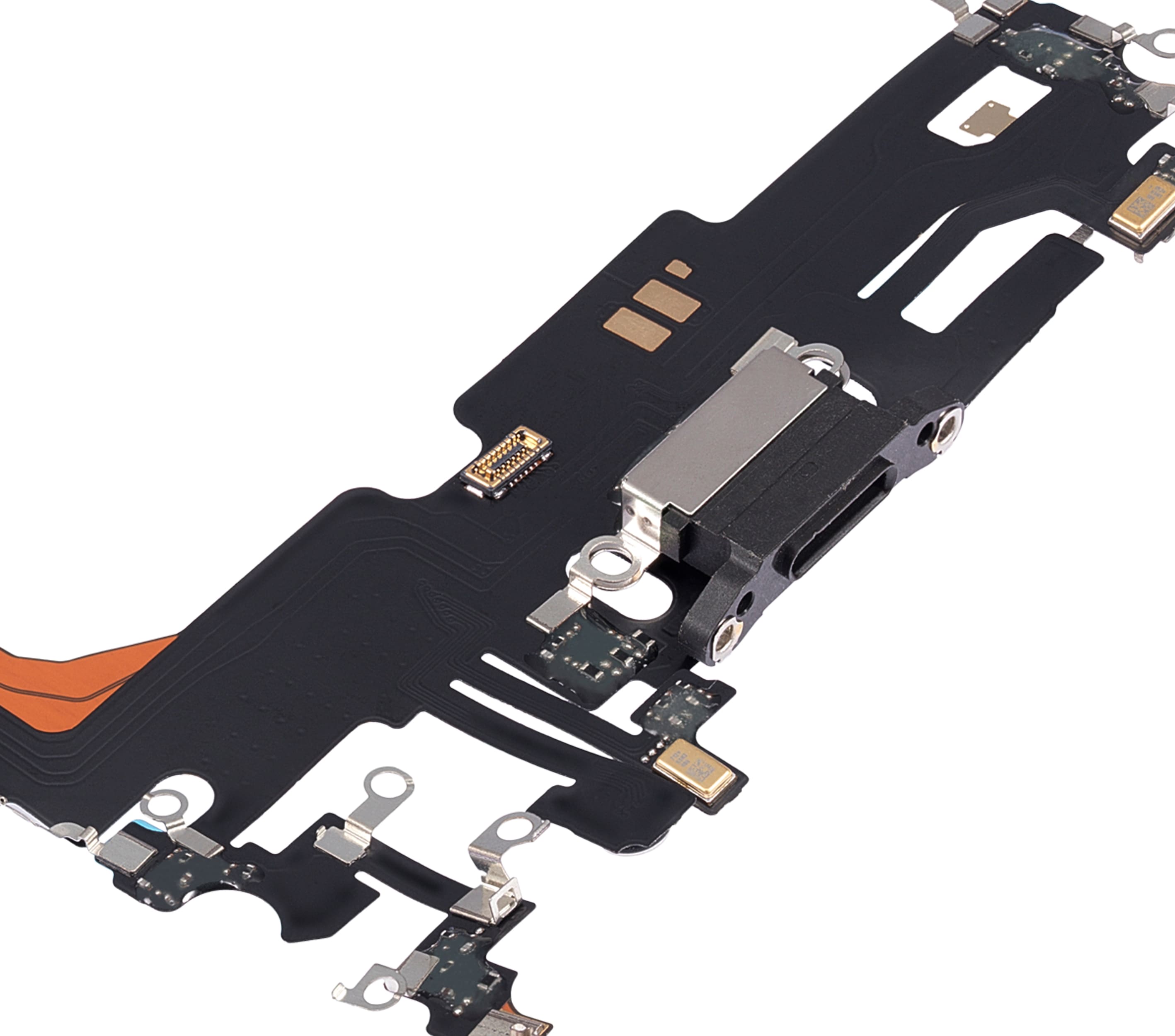 Charging Port Flex Cable Compatible For iPhone 13 Pro Max (Aftermarket Plus) (Graphite)