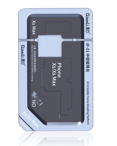 Metal Middle Frame Reballing Platform (IP-01) For iPhone X / XS / XS Max (Qianli)