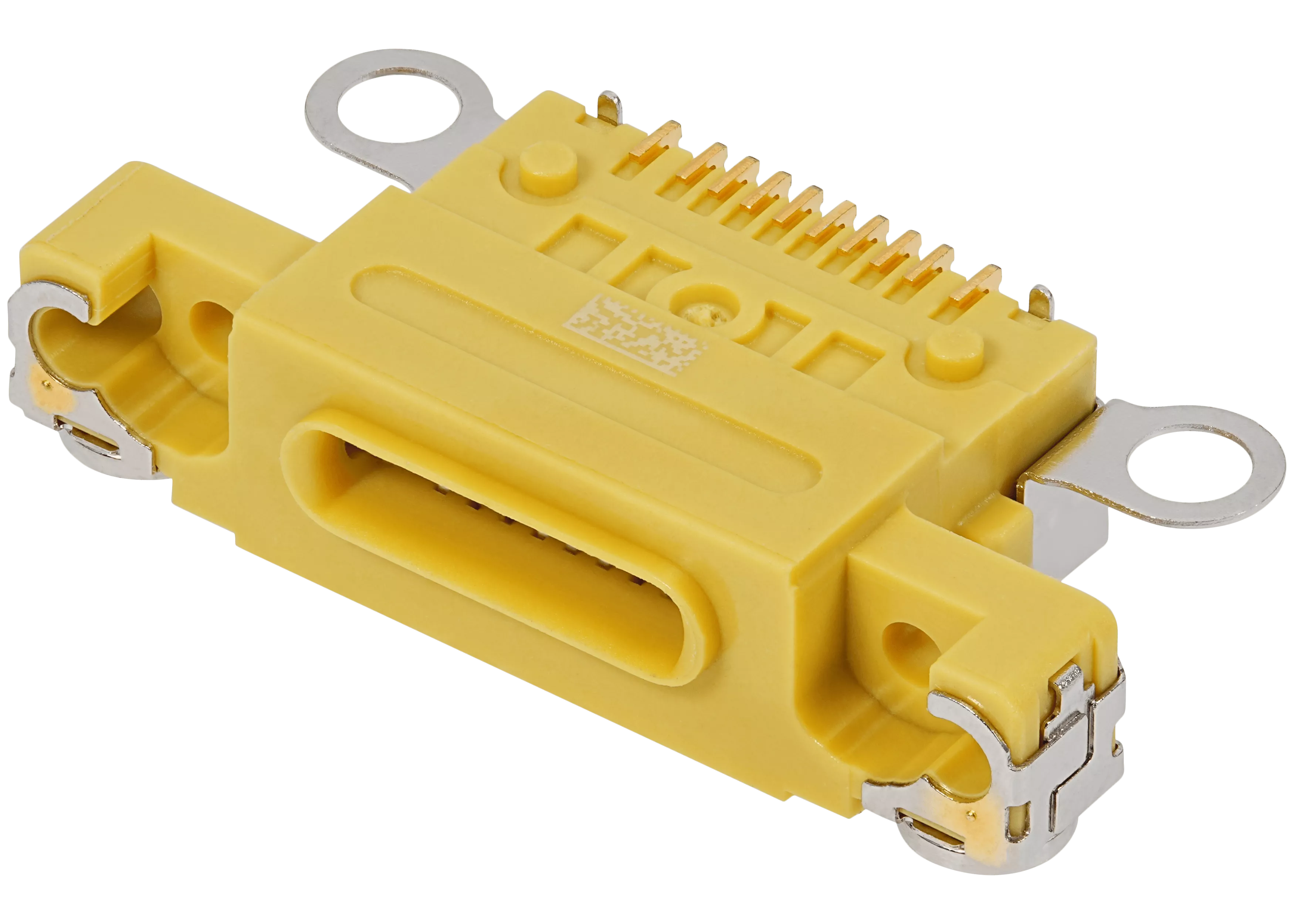 Charging Port Only Compatible For iPhone 14 / 14 Plus (Yellow) (10 Pack)