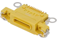 Charging Port Only Compatible For iPhone 14 / 14 Plus (Yellow) (10 Pack)
