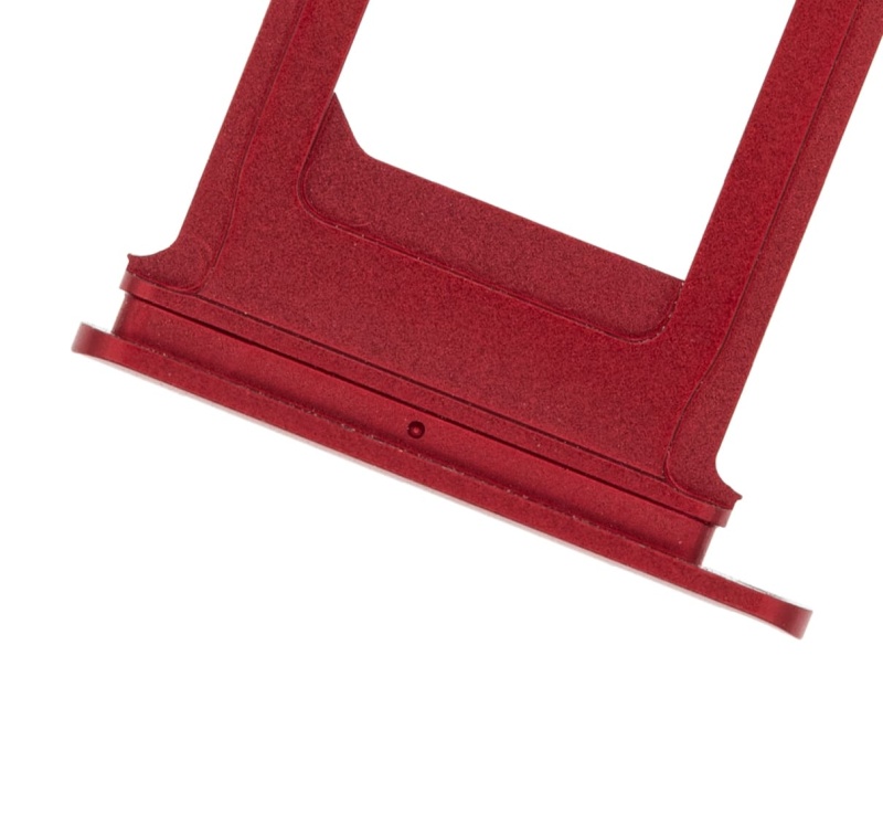 Sim Tray Compatible For iPhone 8 Plus (Red)