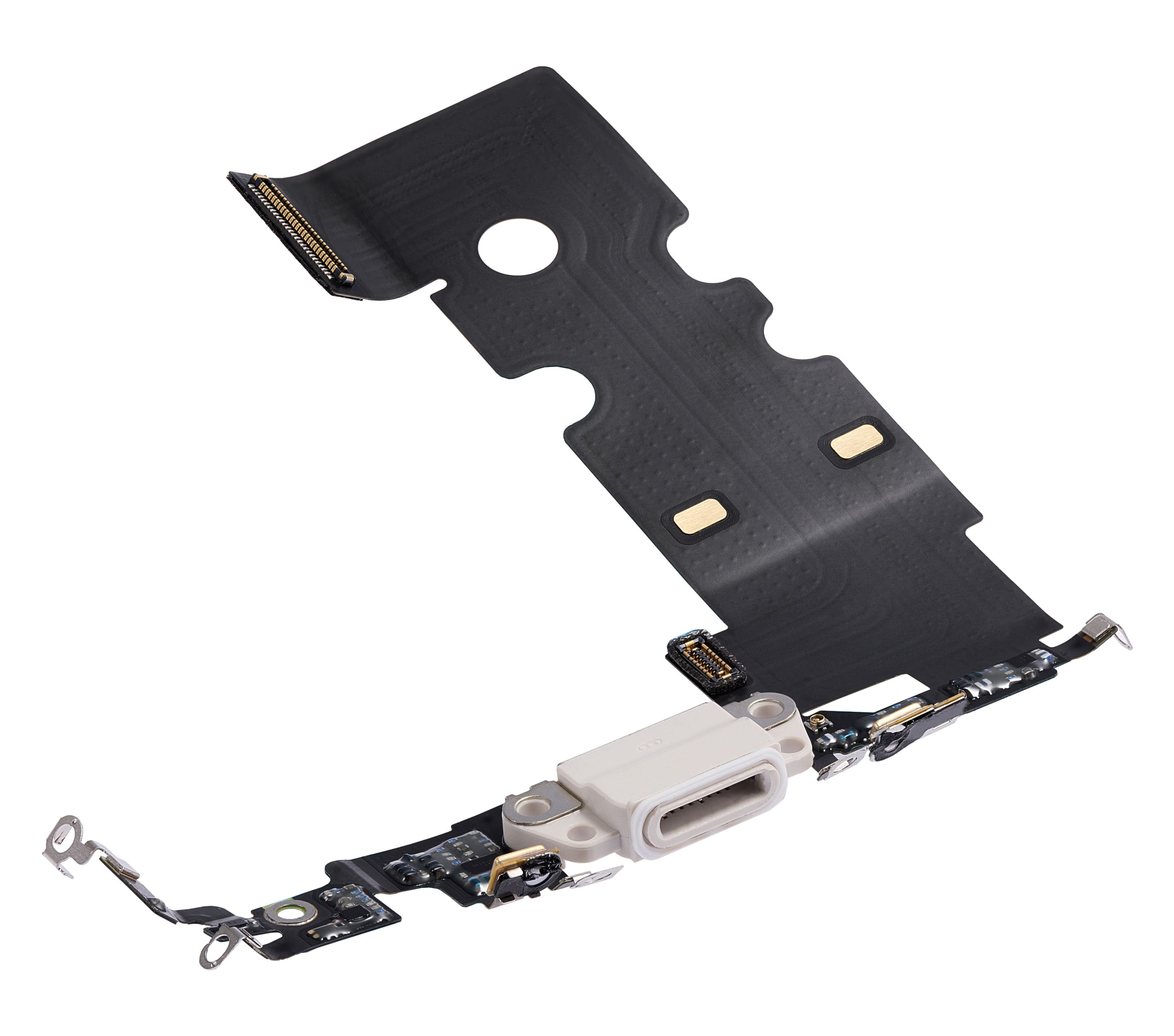 Charging Port Flex Cable Compatible For iPhone SE (2022) (Premium) (Starlight)